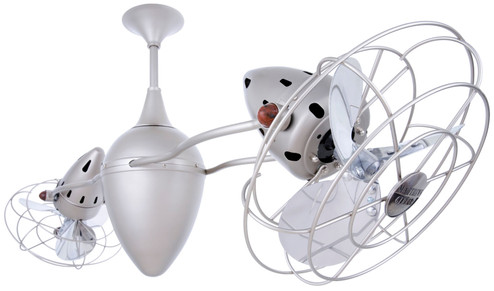 Ar Ruthiane Ceiling Fan in Brushed Nickel (101|ARBNMTL)