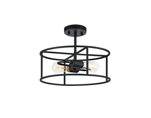 CANDID Two Light Flush Mount in Rusty Black (423|X71602RB)