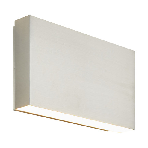 WESTON LED Outdoor Lantern in Brushed Nickel (423|S06609BN)