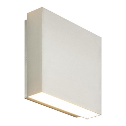 WESTON LED Outdoor Lantern in Brushed Nickel (423|S06606BN)