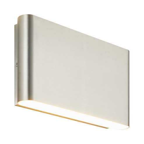 Beckett LED Outdoor Lantern in Brushed Nickel (423|S06509BN)