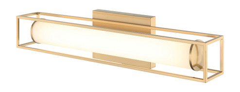 Flannigan LED Vanity in Aged Gold Brass (423|S02320AG)