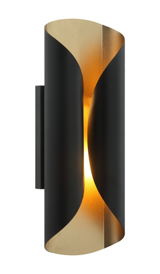 Ripcurl Two Light Wall Sconce in Matte Black (423|S01612MB)