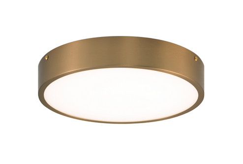 Plato LED Flush Mount in Aged Gold Brass (423|M13701AG)