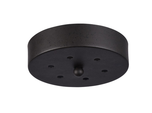 Multi Ceiling Canopy (Line Voltage) Ceiling Canopy in Rusty Black (423|CNP0206RB)