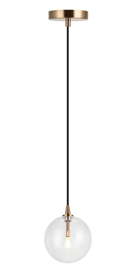 Bolha One Light Pendant in Aged Gold Brass (423|C81801AGCL)