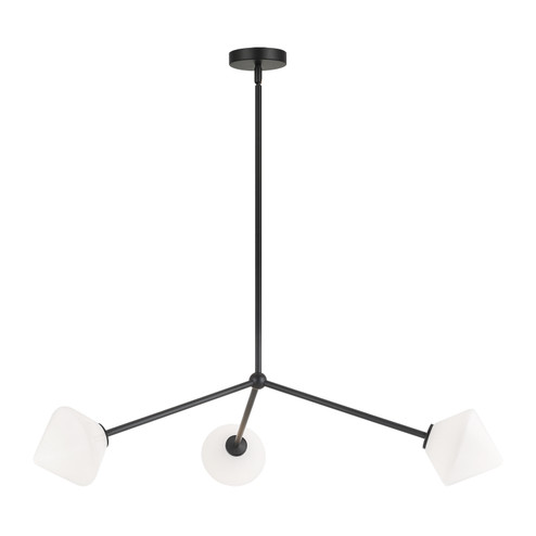 Novo Three Light Pendant in Black (423|C81743BKOP)