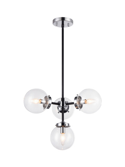 Maru Four Light Pendant in Chrome (423|C72304CHCL)