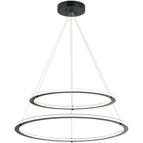 VICTORIA LED Pendant in Black (423|C66156BK)