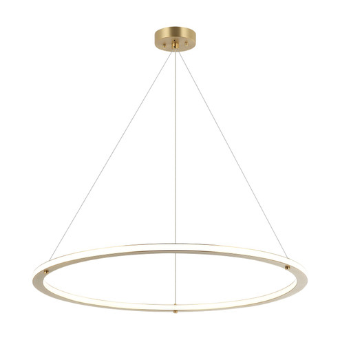 Victoria LED Pendant in Brushed Gold (423|C66132BG)