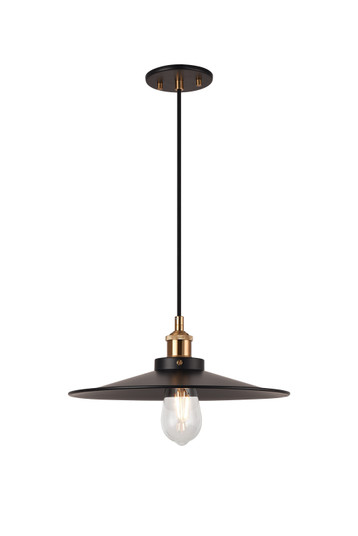 Bulstrode'S Workshop One Light Pendant in Aged Gold Brass (423|C46113AGBK)
