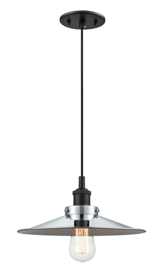 Bulstrode'S Workshop One Light Pendant in Black (423|C46112BKCH)