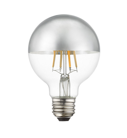 Case of 60 Bulbs Filament LED Bulbs in Silver Top Clear Glass (107|960832X60)