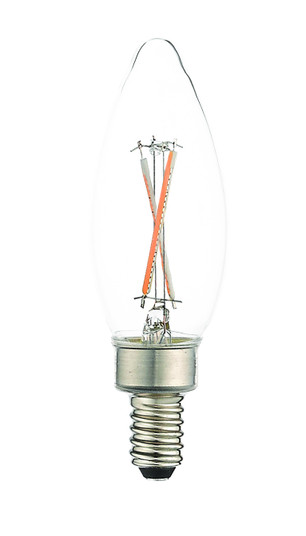 Case of 10 Bulbs Filament LED Bulbs in Clear Glass (107|920212X10)