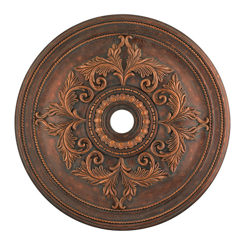 Versailles Ceiling Medallion in Hand Applied Crackled Greek Bronze w/ Gildeds (107|821130)