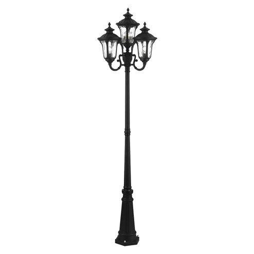 Oxford Four Light Outdoor Post Mount in Textured Black (107|786914)