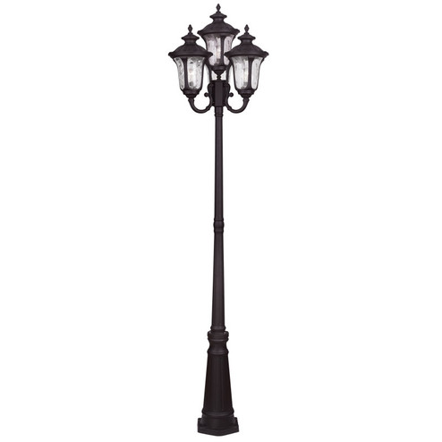 Oxford Four Light Outdoor Post Mount in Bronze (107|786907)
