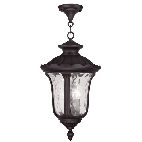 Oxford Three Light Outdoor Pendant in Bronze (107|785807)