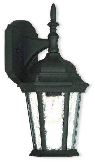 Hamilton One Light Outdoor Wall Lantern in Textured Black (107|7546014)