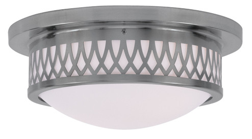Westfield Two Light Ceiling Mount in Brushed Nickel (107|735291)