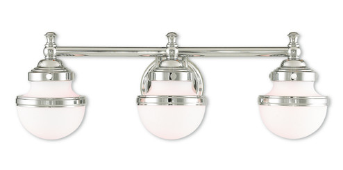 Oldwick Three Light Bath Vanity in Polished Chrome (107|571305)
