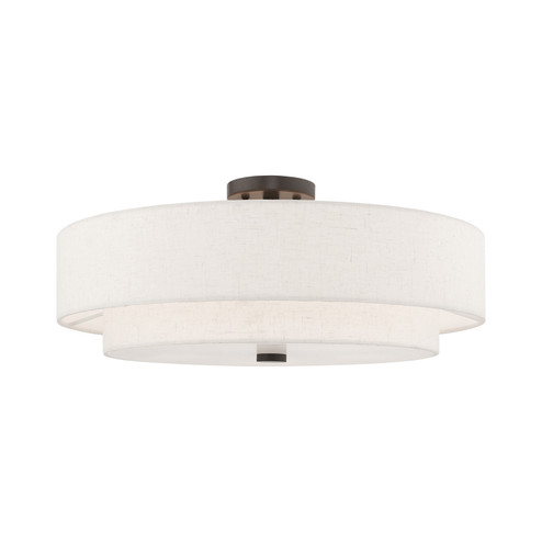 Monroe Five Light Ceiling Mount in English Bronze (107|5213992)