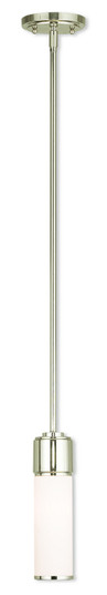 Weston One Light Mini Pendant in Polished Nickel (107|5211135)