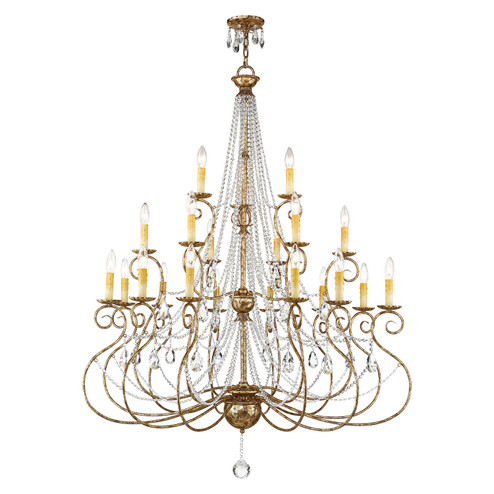 Isabella 21 Light Foyer Chandelier in Hand Applied European Bronze (107|5191936)