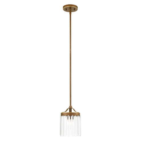 Ashton One Light Mini Pendant in Hand Applied Palacial Bronze (107|5053064)