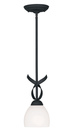 Brookside One Light Mini Pendant in Black (107|475004)