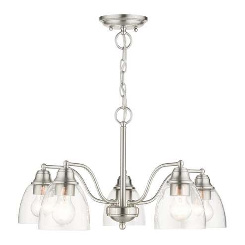 Montgomery Five Light Chandelier in Brushed Nickel (107|4633591)