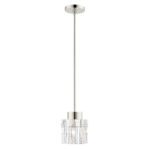 Rotterdam One Light Pendant in Polished Nickel (107|4618135)