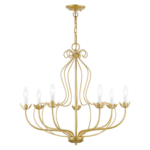 Katarina Seven Light Chandelier in Soft Gold (107|4290733)