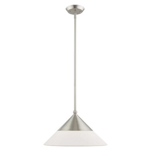 Stockholm One Light Mini Pendant in Brushed Nickel (107|4068791)
