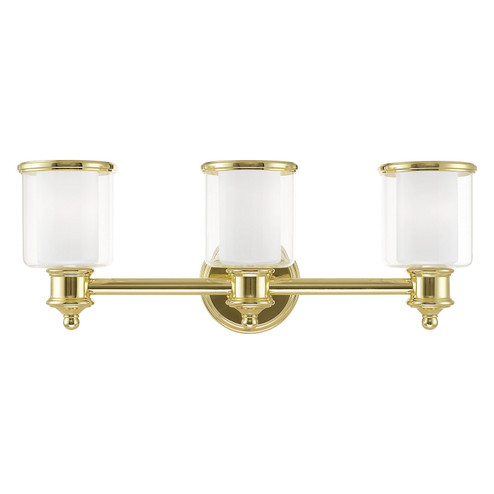 Middlebush Three Light Bath Vanity in Polished Brass (107|4021302)