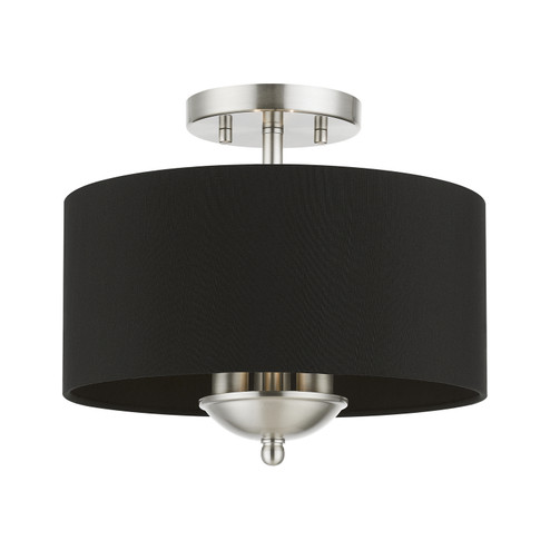 Huntington Three Light Semi-Flush Mount in Brushed Nickel (107|4011191)