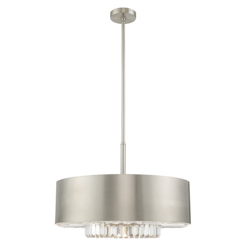 Madison Six Light Chandelier in Brushed Nickel (107|4002091)