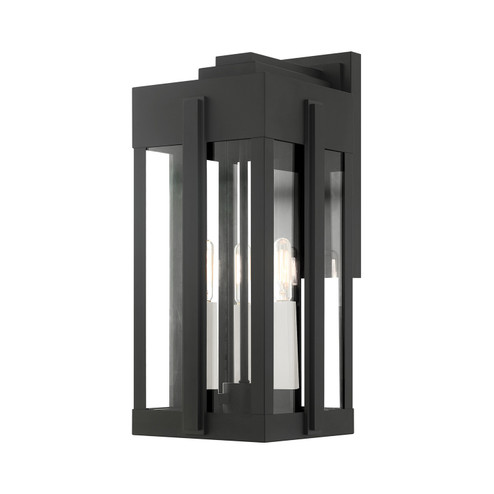 Lexington Three Light Outdoor Wall Lantern in Black (107|2771404)