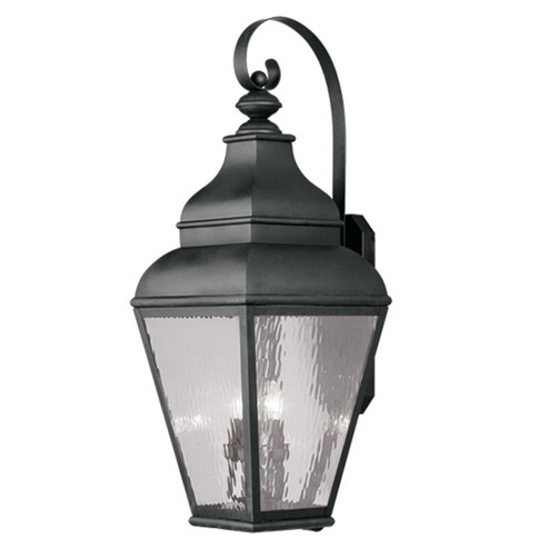 Exeter Four Light Outdoor Wall Lantern in Black (107|260704)