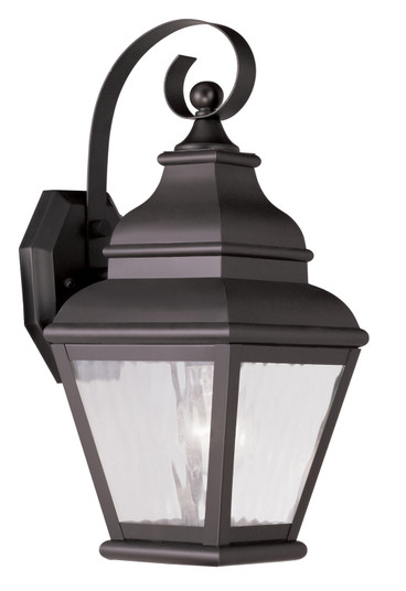 Exeter One Light Outdoor Wall Lantern in Bronze (107|260107)