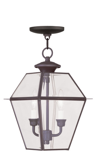 Westover Two Light Outdoor Pendant in Bronze (107|228507)