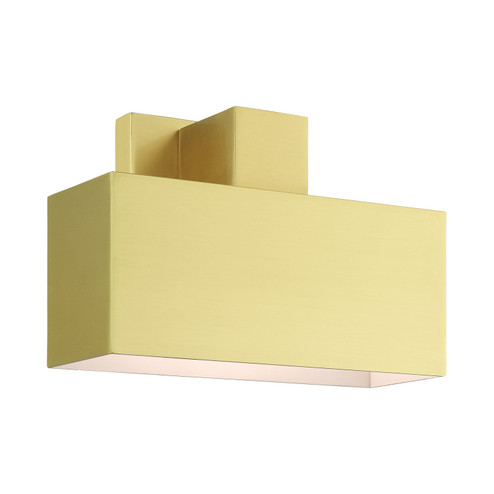 Lynx One Light Outdoor Wall Sconce in Satin Brass (107|2242312)