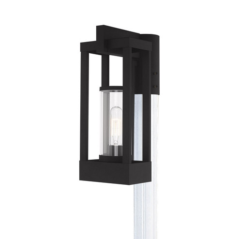 Delancey One Light Outdoor Post-Top Lanterm in Black (107|2099404)