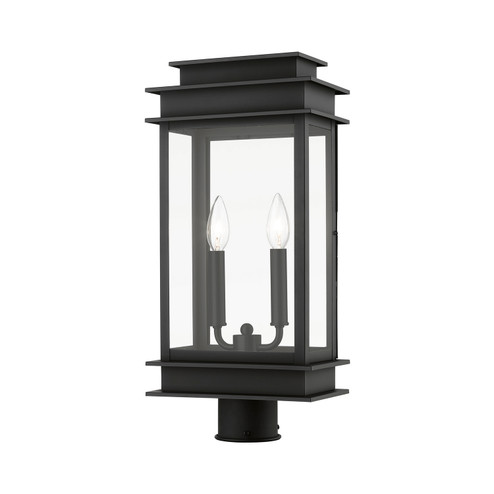Princeton Two Light Outdoor Post Top Lantern in Black (107|201704)
