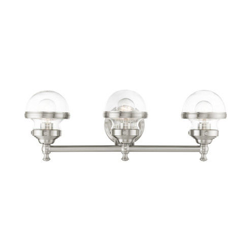 Oldwick Three Light Vanity in Brushed Nickel (107|1741391)