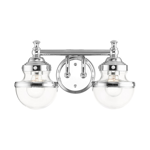 Oldwick Two Light Vanity in Polished Chrome (107|1741205)
