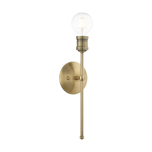 Lansdale One Light Wall Sconce in Antique Brass (107|1671101)