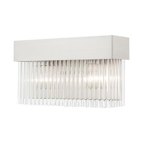 Norwich Two Light Wall Sconce in Brushed Nickel (107|1571291)