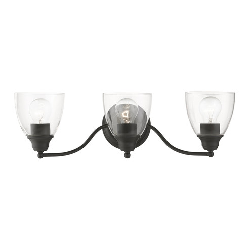 Montgomery Three Light Vanity Sconce in Black (107|1513304)