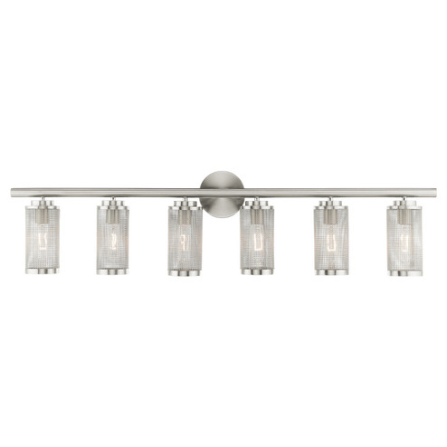 Industro Six Light Vanity in Brushed Nickel (107|1412691)